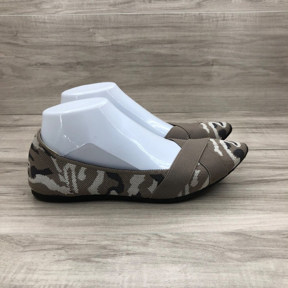 Steven by Steve Madden Flats Women's 8 Roamy Camouflage Camo Slip On Shoes
